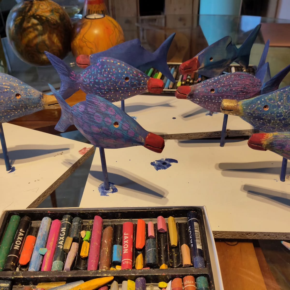 Holzskulptur FISCHE – Individuelle Anfertigung – Auf Anfrage - Image 5